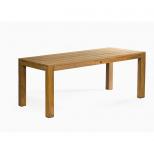 table de salon en bois de teck 180x92 cm ALBERTA