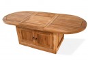 Table basse en teck brut - création wood-en-stock