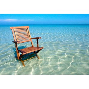 Fauteuils de jardin en teck huilé