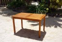 Table de jardin en teck huilé 120 x 70 cm