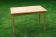 Table de jardin en teck brut 120 x 70 cm