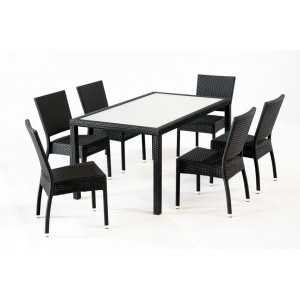 Salon en résine tressée direct importateur