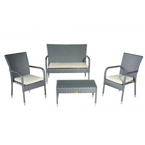 Salon lounge en résine pas cher