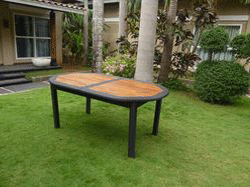 table de jardin en teck