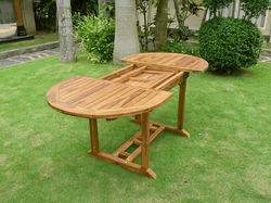 table de jardin en teck