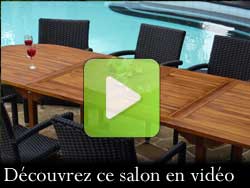 video de votre ensemble en teck