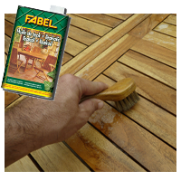 entretien pour le teck et salon de jardin