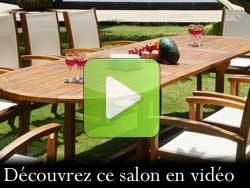 salon de jardin grande taille en video
