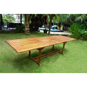 Table grande taille en teck huilé