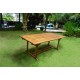 Table rectangualire XXL en teck huilé 12-14 places