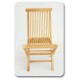 Chaises en teck de grade A