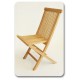 Chaises en teck jardin pliante de grade A