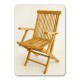 Fauteuil en Teck de Grade A pliant grade A