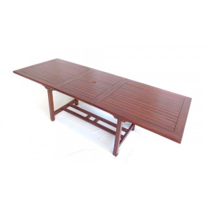 Table de jardin en teck soldes !