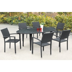 Salon en résine tressée direct importateur