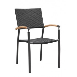 Fauteuil de jardin en Teck et résine