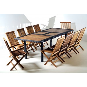 Nouveauté : salon Teck et Résine , exclusivité wood-en-stock !