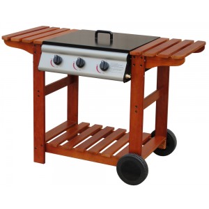 Barbecue BBQ grill / plancha à gaz XXL en soldes