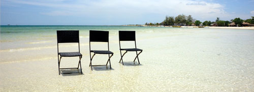 chaise en résine Fidji